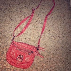 Salmon Mudd Small Crossbody Purse